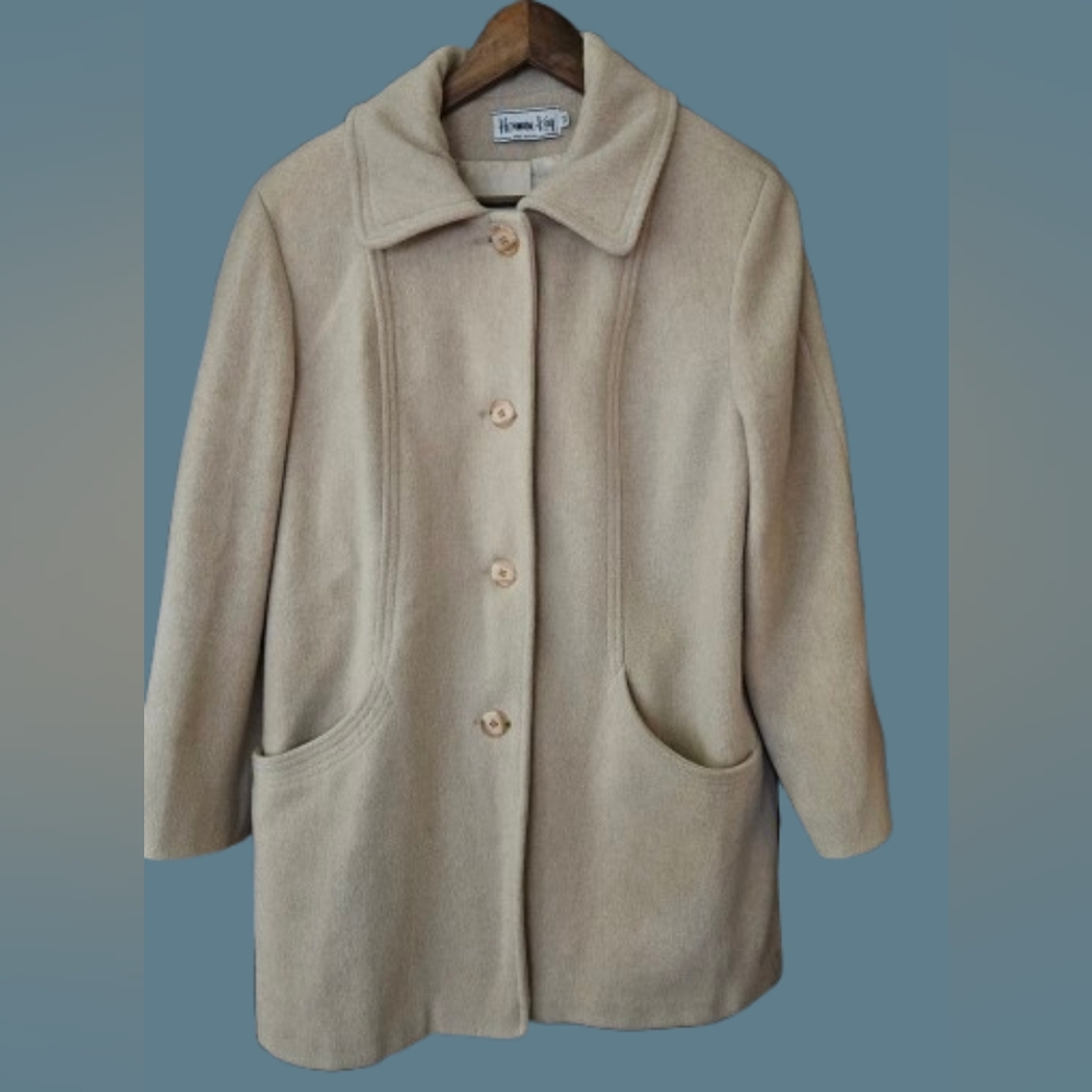 Vintage Herman Kay Wool Blend Coat
